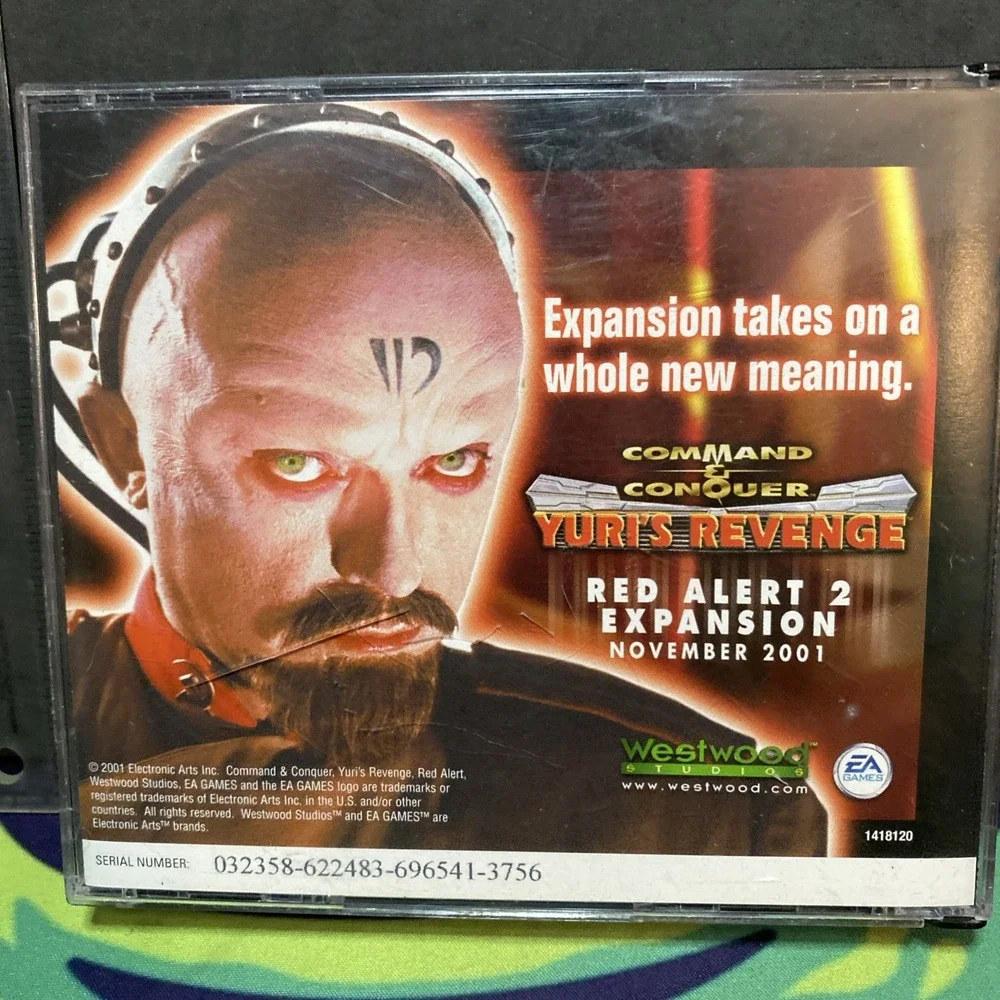 ⭐️⭐️⭐️⭐️⭐️ PC CD-ROM Game - Emperor Battle For Dune - 4 Disc Set *Case Damage*